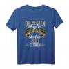 Besten Angler sind im Juli geboren - Lustiges Angel Geburtstags T-Shirt für Männer, Angler und Fischerei-Fans