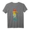 Retro Seepferdchen T-Shirt Geschenk für Meerestierliebhaber, Angler & Taucher - Perfekt zu Weihnachten & Geburtstag