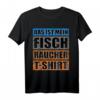 Herren FISCH RÄUCHERN ANGEL ANGLER T-Shirt - Witziges Geschenk für Angler, die selber Räuchern, ideal für Hobbyfischer