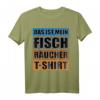 Herren FISCH RÄUCHERN ANGEL ANGLER T-Shirt - Witziges Geschenk für Angler, die selber Räuchern, ideal für Hobbyfischer