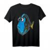 HapFrog Pixar Finding Nemo Dory Color Book Graphic T-Shirt - Lizenziertes Fanartikel Geschenk