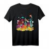 Aquarellkorallenriff mit Fischen - Buntes Unterwasserwelt T-Shirt, ideales Geschenk für Hawaii- und Meerliebhaber zu Geburtstag, Weihnachten & mehr