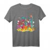 Aquarellkorallenriff mit Fischen - Buntes Unterwasserwelt T-Shirt, ideales Geschenk für Hawaii- und Meerliebhaber zu Geburtstag, Weihnachten & mehr