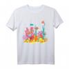 Aquarellkorallenriff mit Fischen - Buntes Unterwasserwelt T-Shirt, ideales Geschenk für Hawaii- und Meerliebhaber zu Geburtstag, Weihnachten & mehr