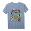 Bunte Fische (Peces de Colores) von Miro - Surrealistisches Kunst T-Shirt für Kunstliebhaber und Künstler