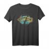 Aquarell Fisch T-Shirt - Kunstvolles Meereslebewesen Design im klassischen Schnitt