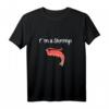 Shrimp Garnelen Fisch Lobster Kostüm für Fasching - Lustiges Meeresfrüchte Shirt, klassisch geschnitten, doppelt genähter Saum