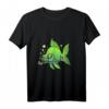 Was? Grüner Fisch T-Shirt - Lustiges Geschenk für Geburtstag, Weihnachten & alle Gelegenheiten