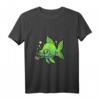 Was? Grüner Fisch T-Shirt - Lustiges Geschenk für Geburtstag, Weihnachten & alle Gelegenheiten