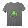 Was? Grüner Fisch T-Shirt - Lustiges Geschenk für Geburtstag, Weihnachten & alle Gelegenheiten