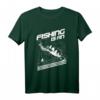Geschenk für Angler Fischen T-Shirt – Perfekt für Naturfreunde, Weihnachten & Geburtstag, mit Fischmotiv