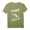 Geschenk für Angler Fischen T-Shirt – Perfekt für Naturfreunde, Weihnachten & Geburtstag, mit Fischmotiv