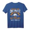 Reichet mir die Rute - Lustiges Angler Spruch T-Shirt für Männer, Fischer & Angler Geschenkidee
