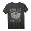 See Seemann Schiff Kapitän Meer Anker Boot Fischer Geschenk T-Shirt – Perfektes maritimes Geschenk für Familie, Freunde & Seefahrtsfans