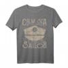 See Seemann Schiff Kapitän Meer Anker Boot Fischer Geschenk T-Shirt – Perfektes maritimes Geschenk für Familie, Freunde & Seefahrtsfans