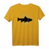 Brook Trout Fly Fishing Shirt mit Fliegenrolle – Perfektes Fischer Geschenk für Angler und Fliegenfischer