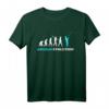 Angler Evolution Fischer Geschenkidee T-Shirt - Lustiges Angelmotiv für Männer, Frauen, Kinder & Jugendliche als Weihnachts- oder Nikolausgeschenk