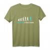 Angler Evolution Fischer Geschenkidee T-Shirt - Lustiges Angelmotiv für Männer, Frauen, Kinder & Jugendliche als Weihnachts- oder Nikolausgeschenk