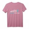 Angler Evolution Fischer Geschenkidee T-Shirt - Lustiges Angelmotiv für Männer, Frauen, Kinder & Jugendliche als Weihnachts- oder Nikolausgeschenk