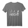 Geschenk Vater Angeln Spruch T-Shirt - Lustiges Hecht Motiv für Angler, perfekt für Weihnachten, Herrentag & Angeltrip