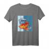 Bunte japanische Koi Fisch Geschenk Karpfen Koi Teich T-Shirt – Asiatisches Design für Kunstliebhaber, Teichbesitzer und Freunde