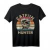 Vintage Catfish Hunter Welsangeln Angler T-Shirt – Perfektes Geschenk für Welsfischer und Angelpartner