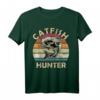 Vintage Catfish Hunter Welsangeln Angler T-Shirt – Perfektes Geschenk für Welsfischer und Angelpartner