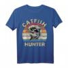 Vintage Catfish Hunter Welsangeln Angler T-Shirt – Perfektes Geschenk für Welsfischer und Angelpartner