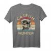 Vintage Catfish Hunter Welsangeln Angler T-Shirt – Perfektes Geschenk für Welsfischer und Angelpartner