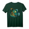 Kinder Cartoon Fisch I Seeteufel I Anglerfisch I Fischer T-Shirt – Perfektes Geschenk für Kindergeburtstag, Weihnachten & Kindertag