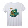 Kinder Cartoon Fisch I Seeteufel I Anglerfisch I Fischer T-Shirt – Perfektes Geschenk für Kindergeburtstag, Weihnachten & Kindertag