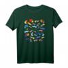 Guppy Addict Fisch süchtig T-Shirt – Buntes Aquariumdesign für Guppy- und Fischliebhaber, perfekt als Geschenk für Hobbyisten