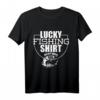 Lucky Fishing Shirt - Lustiges Angelzitat 'Do No Wash' für Fischer, Opas, Väter & Familien - Vintage Design für Angler & Angelaktivitäten