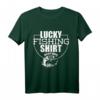 Lucky Fishing Shirt - Lustiges Angelzitat 'Do No Wash' für Fischer, Opas, Väter & Familien - Vintage Design für Angler & Angelaktivitäten
