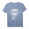 Lucky Fishing Shirt - Lustiges Angelzitat 'Do No Wash' für Fischer, Opas, Väter & Familien - Vintage Design für Angler & Angelaktivitäten
