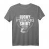 Lucky Fishing Shirt - Lustiges Angelzitat 'Do No Wash' für Fischer, Opas, Väter & Familien - Vintage Design für Angler & Angelaktivitäten