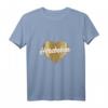 HapFrog T-Shirt mit Herz, Liebe & Gold - Klassisch geschnitten, sentimentale Geschenkidee für Männer