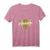 HapFrog T-Shirt mit Herz, Liebe & Gold - Klassisch geschnitten, sentimentale Geschenkidee für Männer