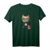 Kreatives Katzen Design: Katze stiehlt Fisch T-Shirt – Lustiges Tiermotiv für Katzen- und Fischfreunde als stylisches Geschenk