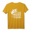 Herren Ich Bin Der König Des Fischens Angler Und Fischer T-Shirt - Lustiges Angelgeschenk für Fischer und Angler