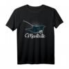 Rochen Angler Manta Ray Fisch T-Shirt – Vintage Meeresbewohner Shirt für Fischer, Fischliebhaber und Meeresfans