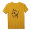 Karpfen Angel T-Shirt für Männer und Frauen - Street Art Style, lustiges Geschenk für Angler, Party & Anlass