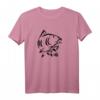 Karpfen Angel T-Shirt für Männer und Frauen - Street Art Style, lustiges Geschenk für Angler, Party & Anlass
