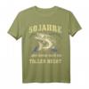 50 Jahre Toller Hecht Papa Vatertag Opa Geburtstag Angler T-Shirt - Witziges Vintage Motiv für Angler und Fischliebhaber