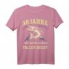 50 Jahre Toller Hecht Papa Vatertag Opa Geburtstag Angler T-Shirt - Witziges Vintage Motiv für Angler und Fischliebhaber