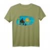 Kasachstan Flagge für Kasache Fischer T-Shirt - Lustiges Motiv für Fischer, Kasachstan-Emigranten & Nationalstolz