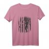 Retro Angler und Fischer Motiv, Fischzüchter, US Flagge Langarmshirt – Perfekt für Angel- und Outdoor-Liebhaber, Vatertagsgeschenk