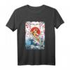 Große Welle vor Kanagawa Japan Kirschblüte Koi Fisch Langarmshirt – Traditionelles Kunstdesign mit asiatischem Motiv