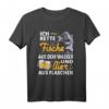 Angler T-Shirt Lustiges Design: Ich Rette Fische Aus Dem Wasser und Bier Aus Flaschen – Perfektes Geschenk für Männer, Väter & Hobby Fischer