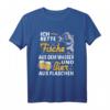 Angler T-Shirt Lustiges Design: Ich Rette Fische Aus Dem Wasser und Bier Aus Flaschen – Perfektes Geschenk für Männer, Väter & Hobby Fischer